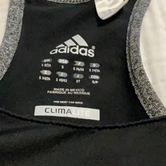 Adidas Black Racerback Top - Picture 2 of 7